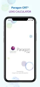 Paragon CRT® Lens Calculator screenshot #1 for iPhone