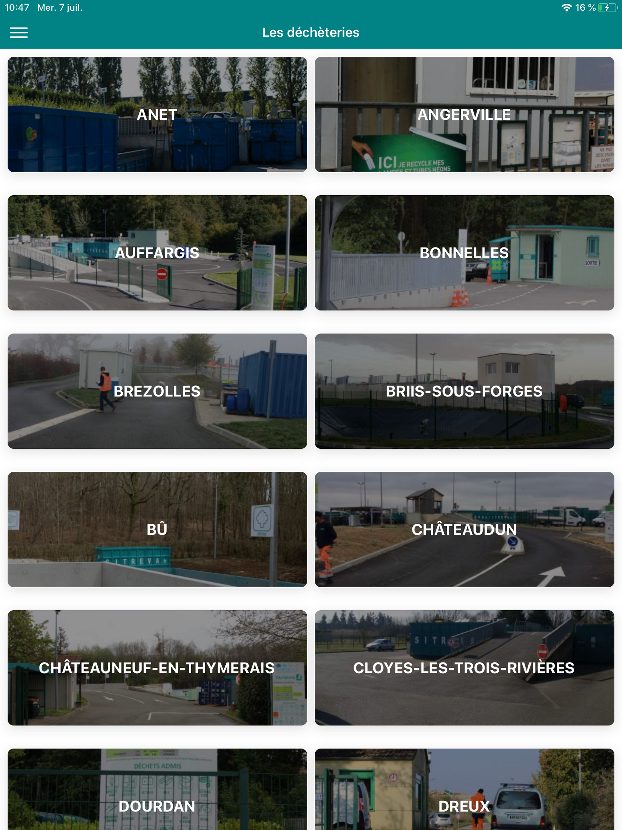 Info déchèteries Sitreva screenshot 5