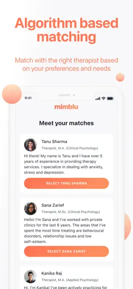 Game screenshot mimblu - mental health support hack