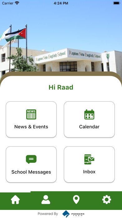The New English School Screenshot