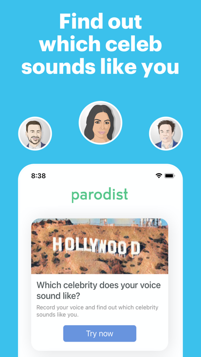 Parodist – celeb voice pranks Screenshot