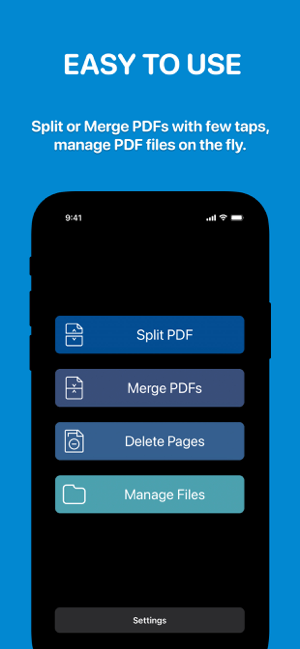 ‎PDF'er Split & Merge: PDF Editor Screenshot