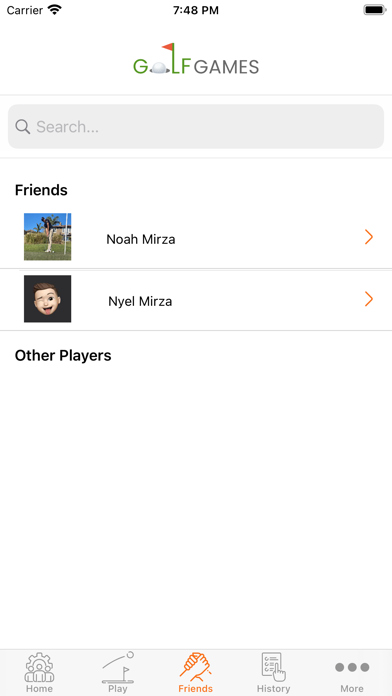 Friendly Golf Games Screenshot
