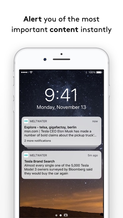 Meltwater Mobile Screenshot