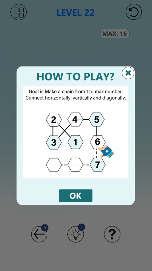 #3. Numbers Connect Puzzle (iOS) 由: Ha Hoang