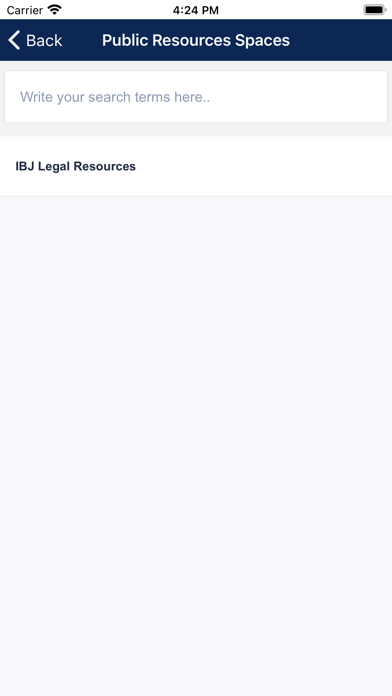 JusticeHub Screenshot