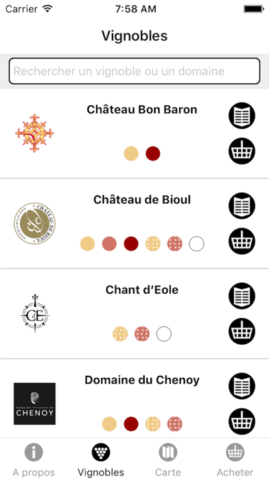 Les vignerons de Wallonie Screenshot