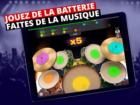 Screenshot #4 pour Drums: jeu de musique batterie