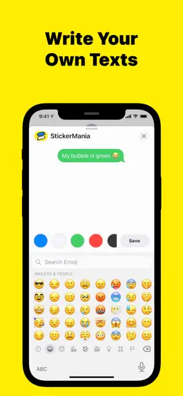 Game screenshot StickerMania: Fake Messages apk