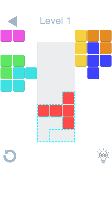 Tangram Zen - puzzle game Screenshot