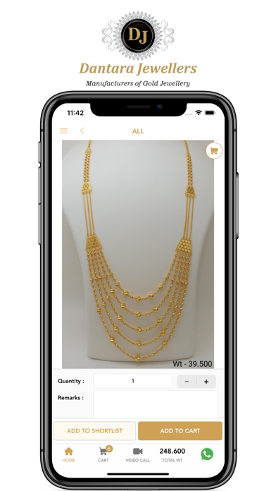 Dantara Jewellers Screenshot