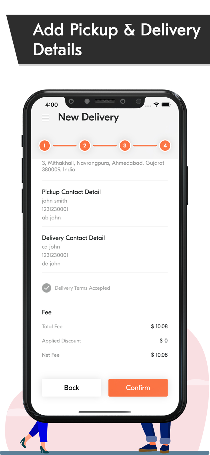 XLCourierV3 Customer