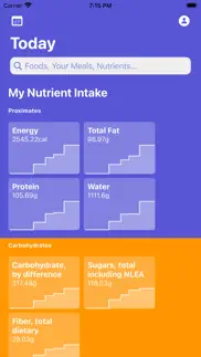 nutrient logger iphone screenshot 1