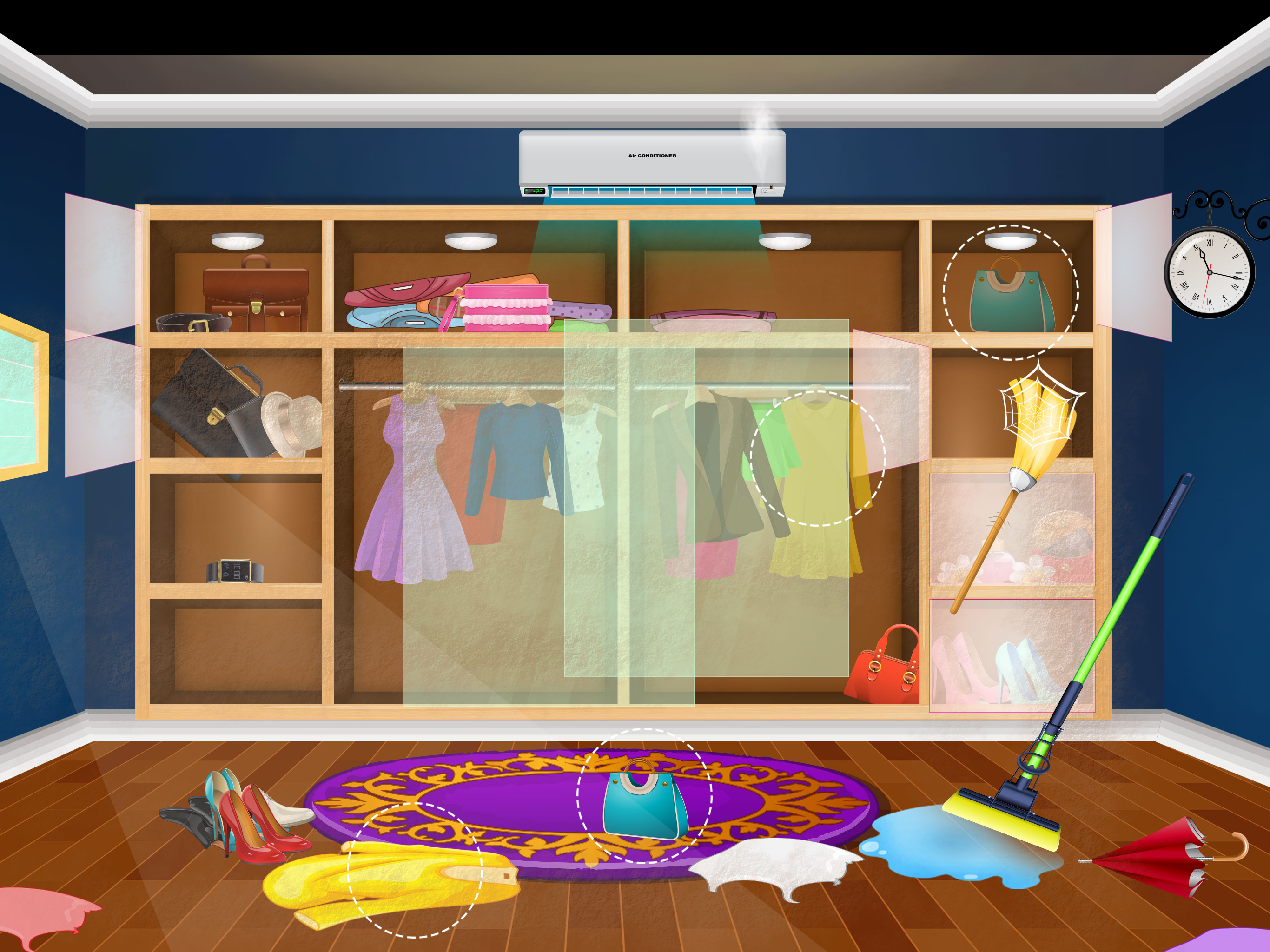 Messy House Closet Cleanup