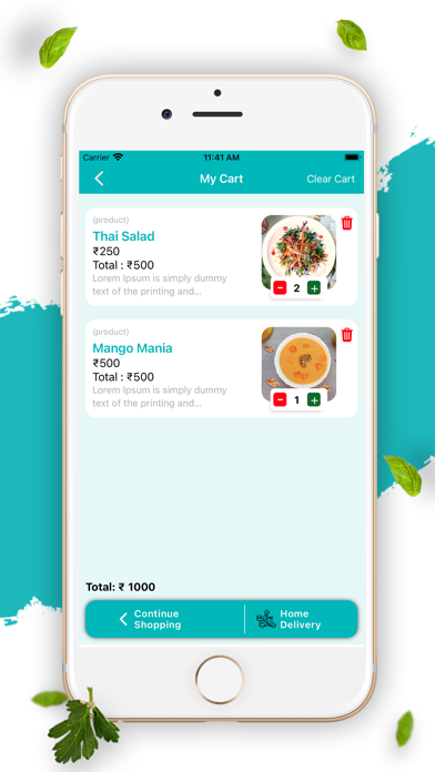 Glee Gourmet Screenshot