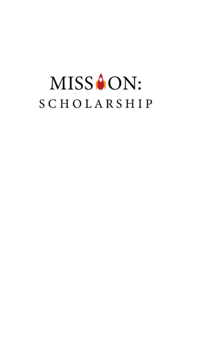 The Mission: Scholarship App Screenshot