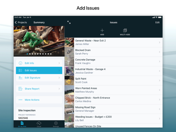 Site Audit Pro・Snag Punch List