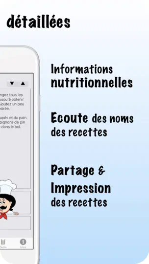 Capture d'écran de 100 Recettes Libanaises sur iPhone 5