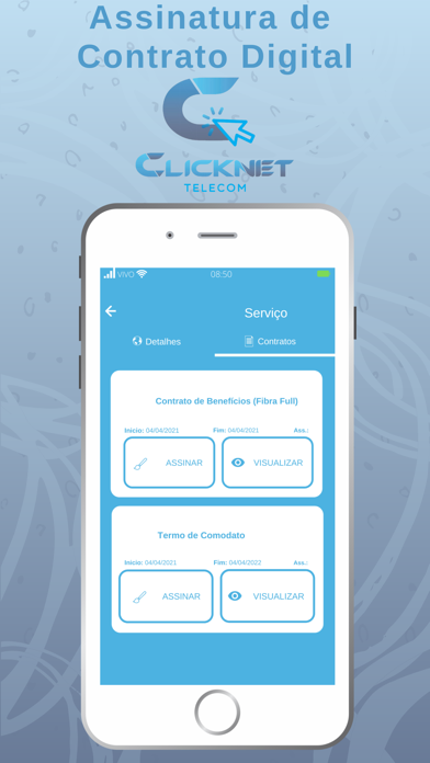 CLICK-NET TELECOM Screenshot