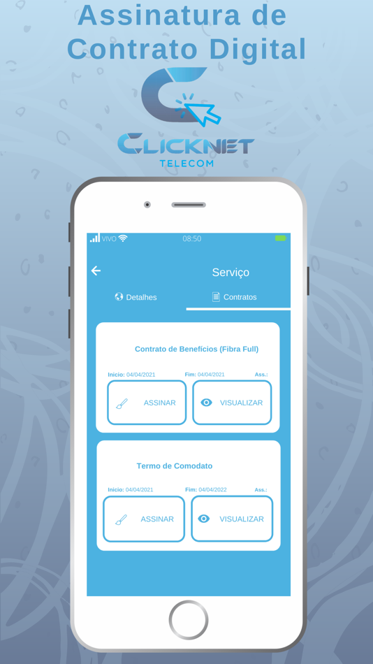 #5. CLICK-NET TELECOM (iOS) By: HubSoft