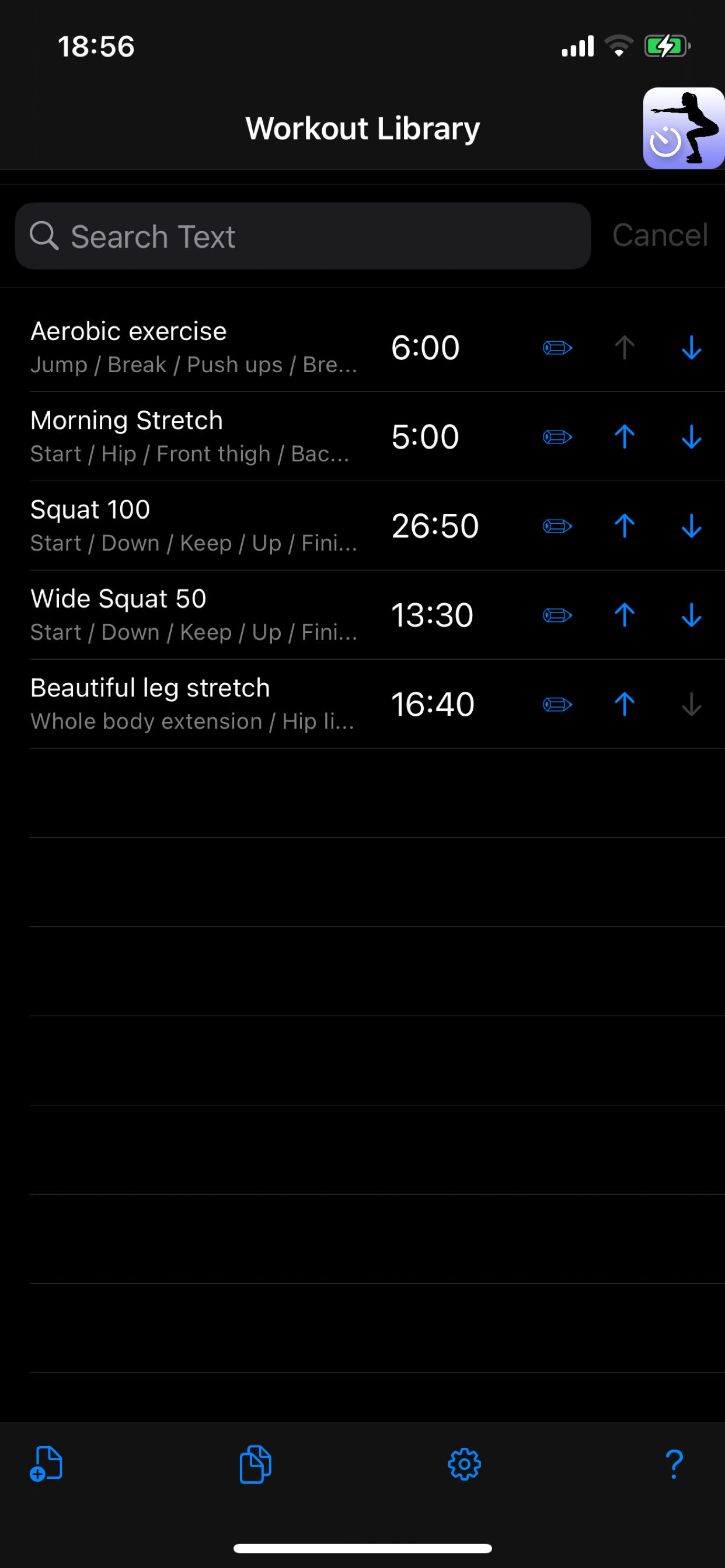 Workout Speech Timer