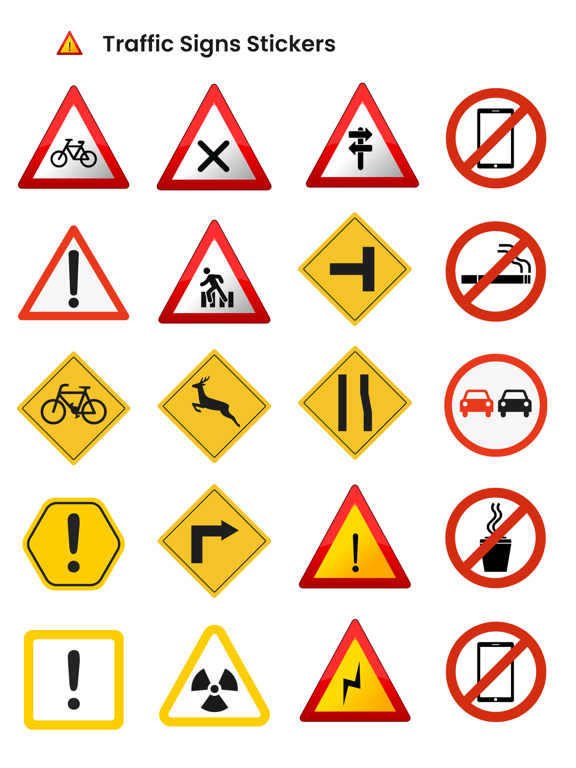 Screenshot #4 pour Traffic Signs Stickers!!