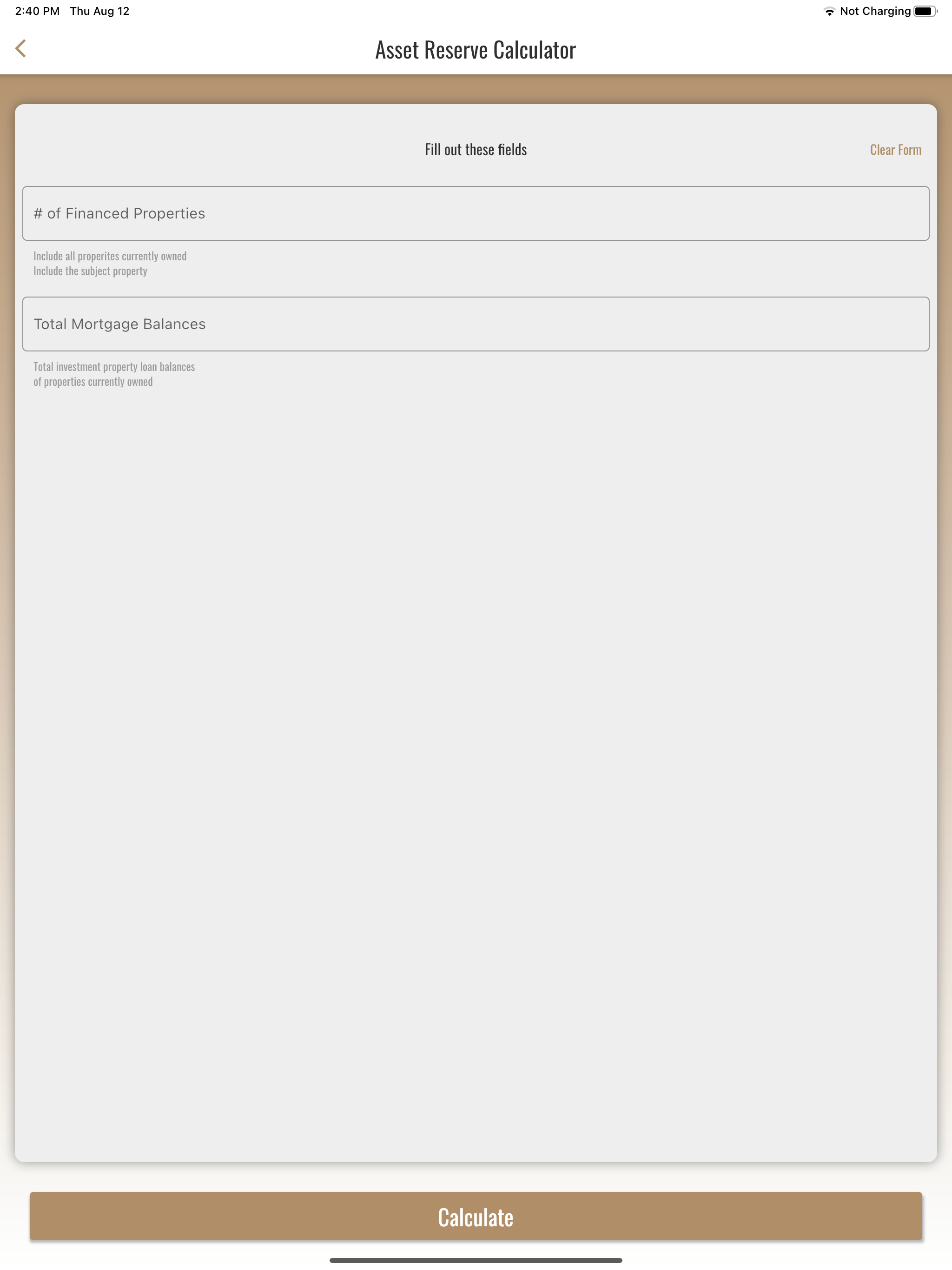 QJO Investment Tool