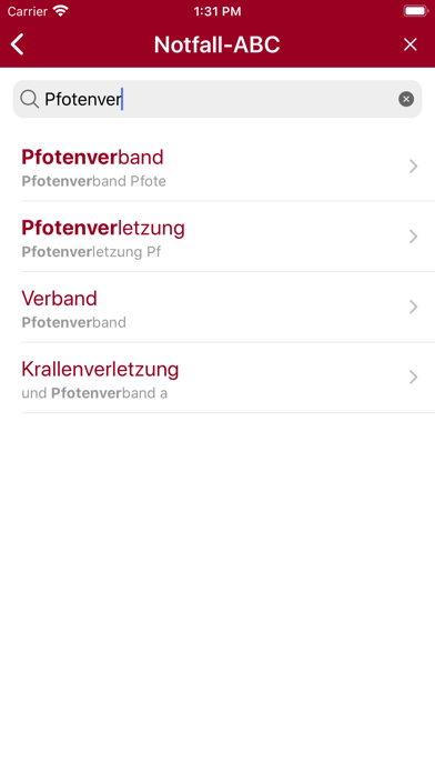 Erste Hilfe Hund Screenshot