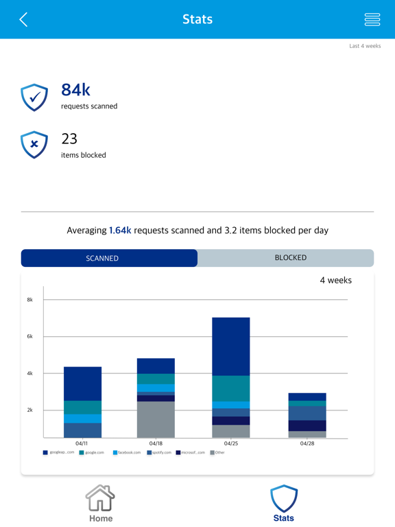 App screenshot