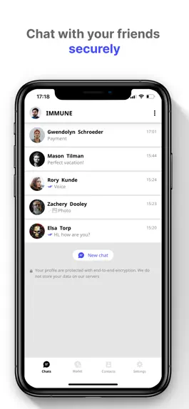Game screenshot IMMUNE Messenger mod apk