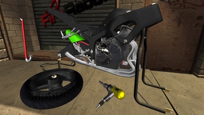 Fix My Motorcycle: 3D Extreme Motorbike Mechanic Simulator screenshot 2