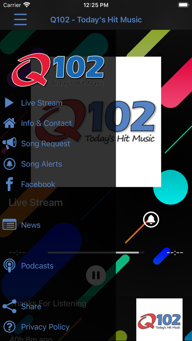 Today's Hit Music Q102 Screenshot
