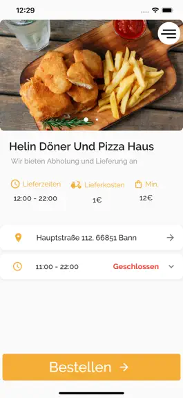 Game screenshot Helin Döner Und Pizza Haus apk