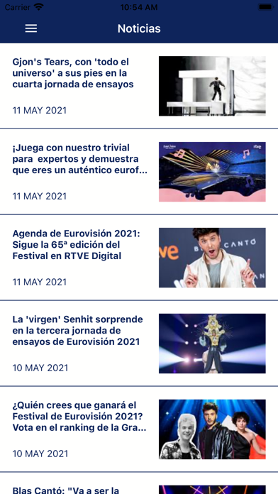 App screenshot