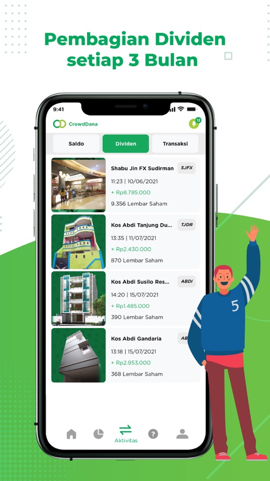 #4. CrowdDana | Investasi Bisnis (iOS) 由: PT CROWDDANA TEKNOLOGI INDONUSA