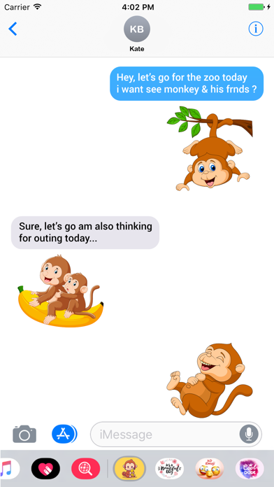 Animated Monkey Friends Screenshot