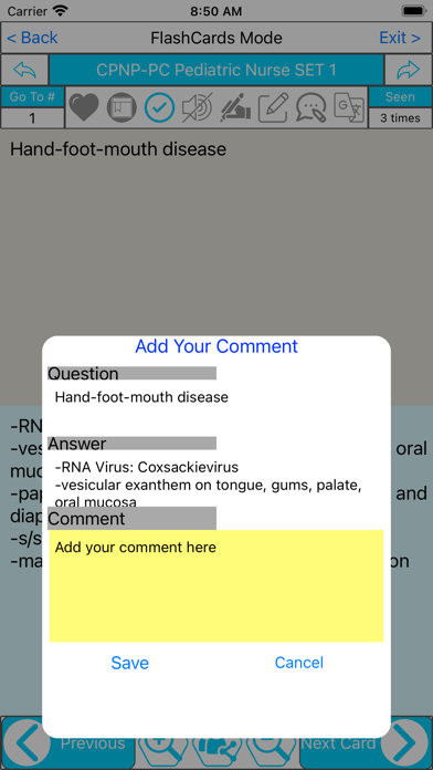 CPNP PC Pediatric Nursing Exam Screenshot