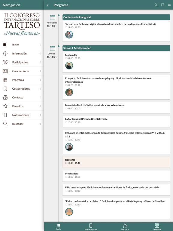 Screenshot #6 pour Congreso Tarteso