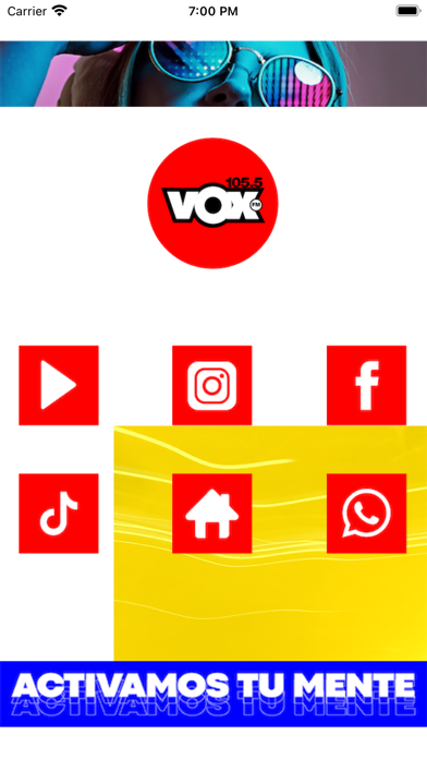 VOX FM 105.5 Screenshot