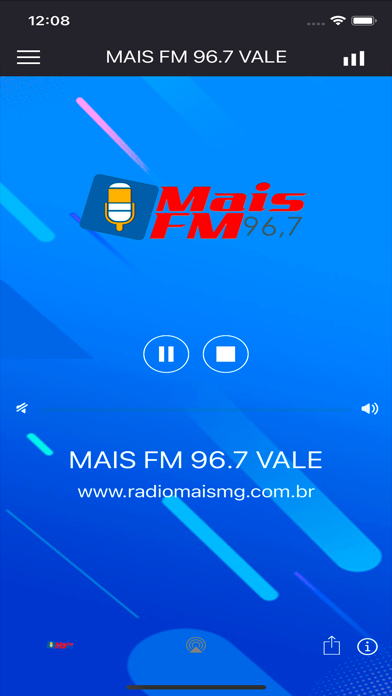 MAIS FM 96.7 VALE Screenshot