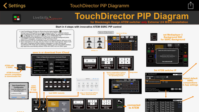 TouchDirector PiP