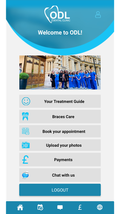 ODL Dental Clinic Screenshot