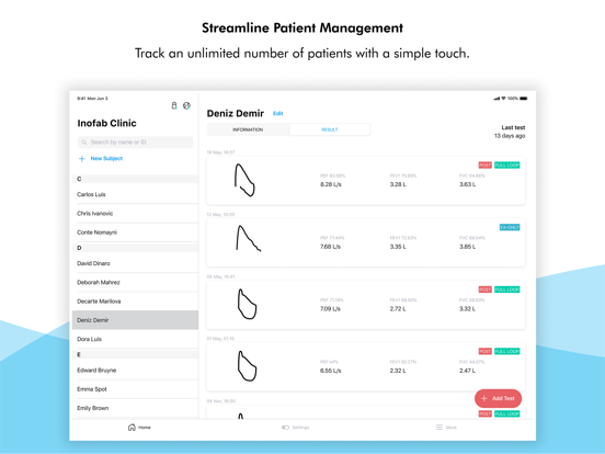 Screenshot #4 pour SpiroClinic