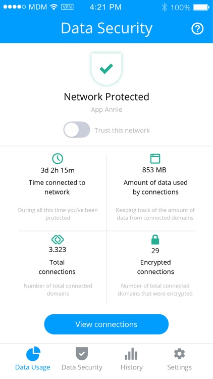 My Data Manager VPN Security