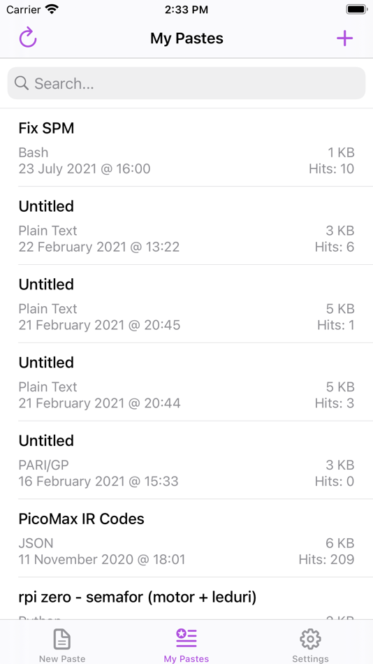 #3. PasteMe - Pastebin Client (iOS) By: RanduSoft SRL
