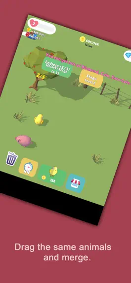 Game screenshot Merge Farm : Cute Animals mod apk