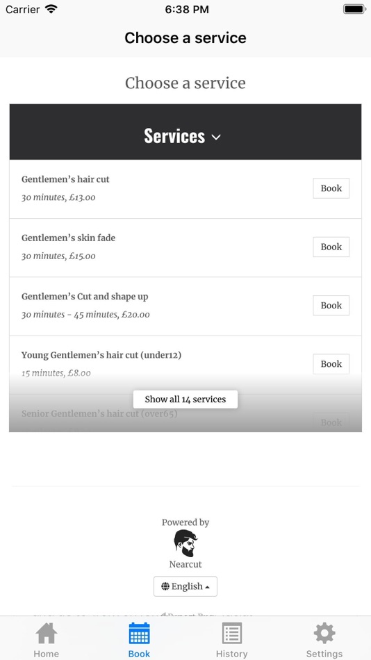 #2. Dapper Daniel's Barbershop (iOS) Bởi: Dapper Daniels Barbers Ltd