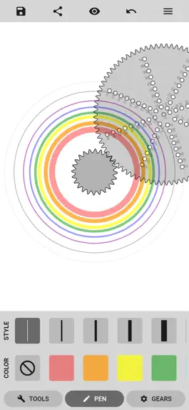 Game screenshot Inspiral - Gear Art apk