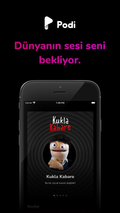 Podi: Podcast Dinle ve İndir Screenshot