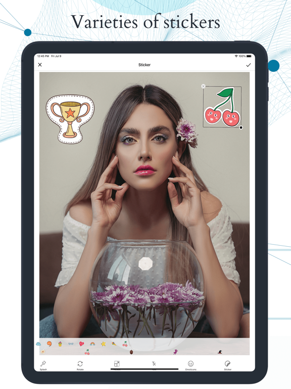 Photo Editor Effect Tools iPad screenshot 5 - Photo & Video app